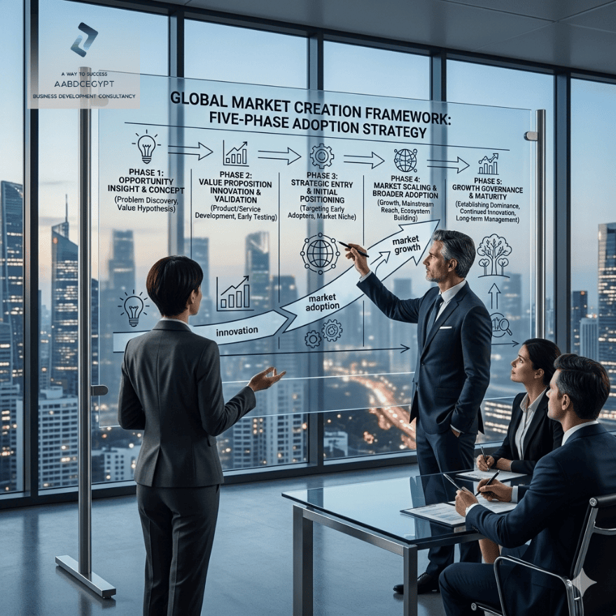 Introducing New Businesses to New Markets: The AABDCEGYPT Market Creation Framework