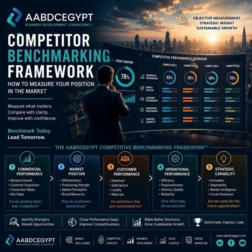 Competitor Benchmarking Framework: How to Measure Your Position in the Market